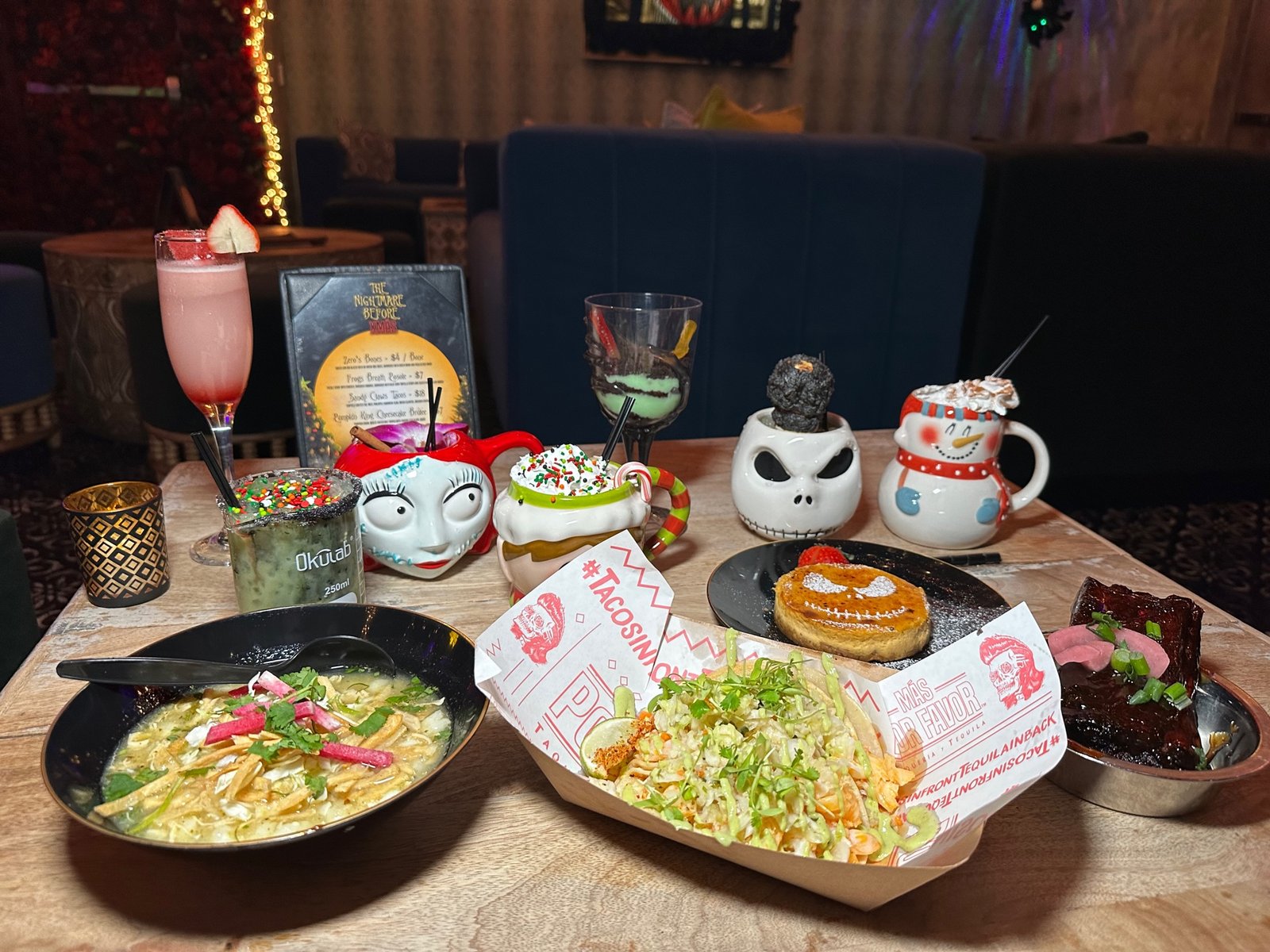 Nightmare Before X-Màs Menu Offerings Las Vegas | 