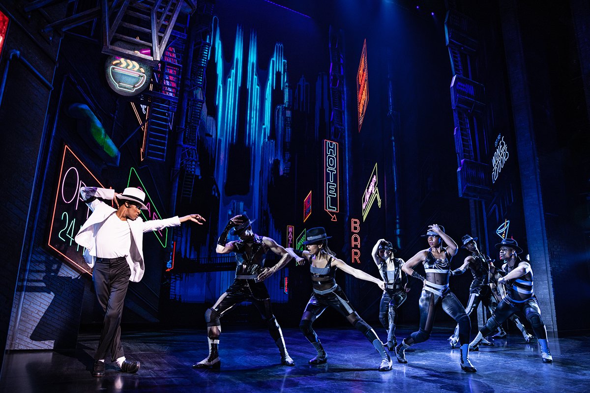 Elijah Rhea Johnson in MJ The Musical (ยฉMatthew Murphy)
