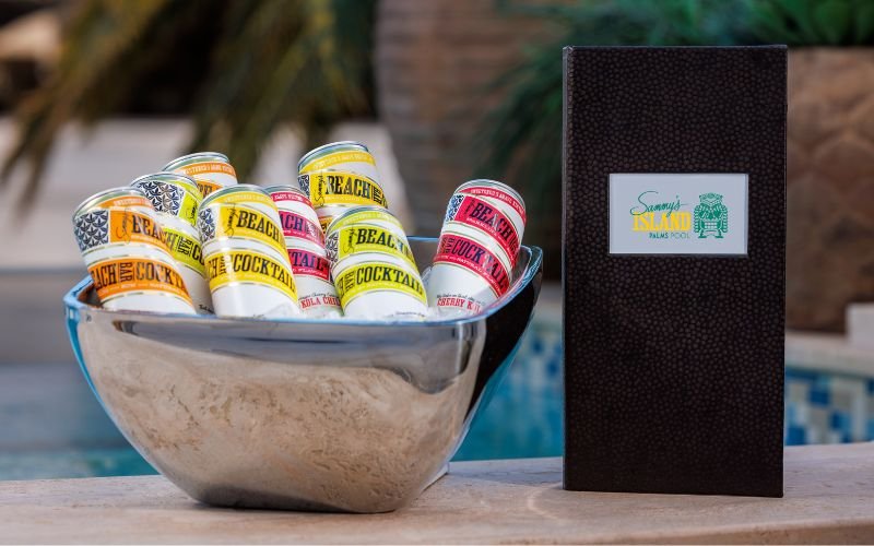 Sammys Beach Bar Cocktails at Sammys Island credit Patrick Gray