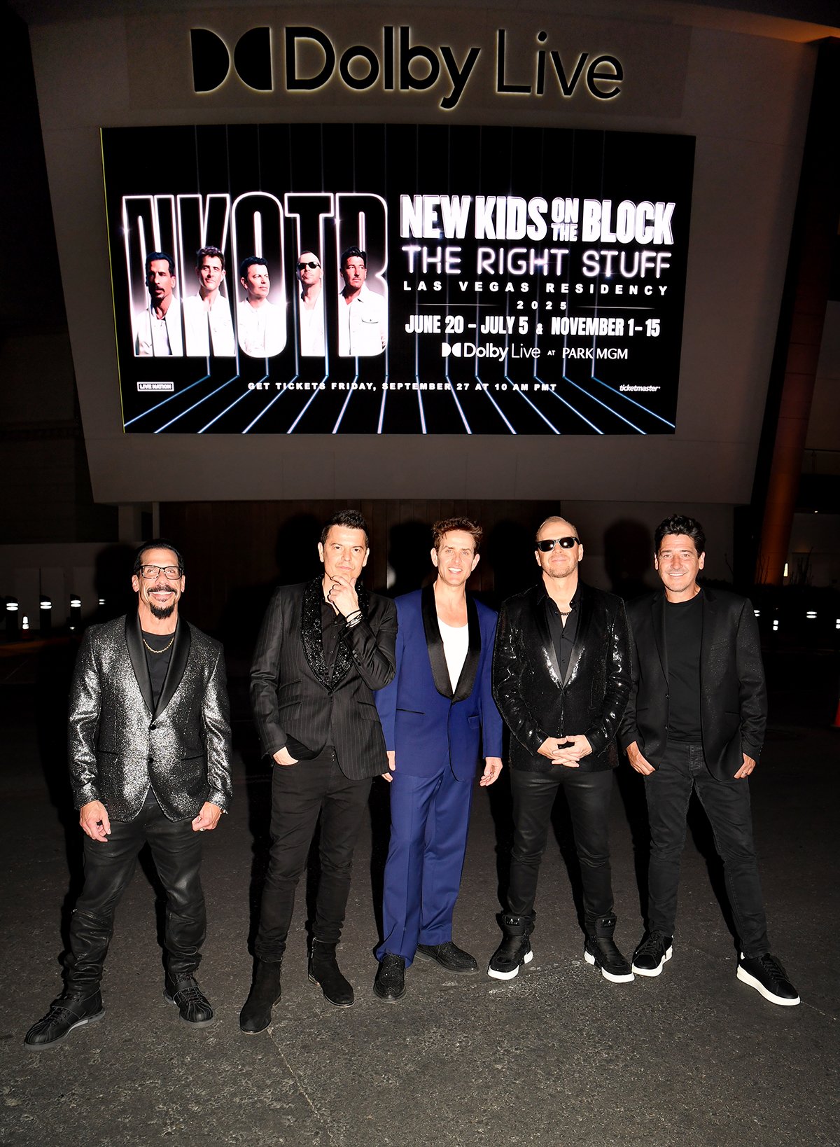 NKOTB - Vegas Launch Event 9.19.2024 (©Denise Truscello / Getty Images)