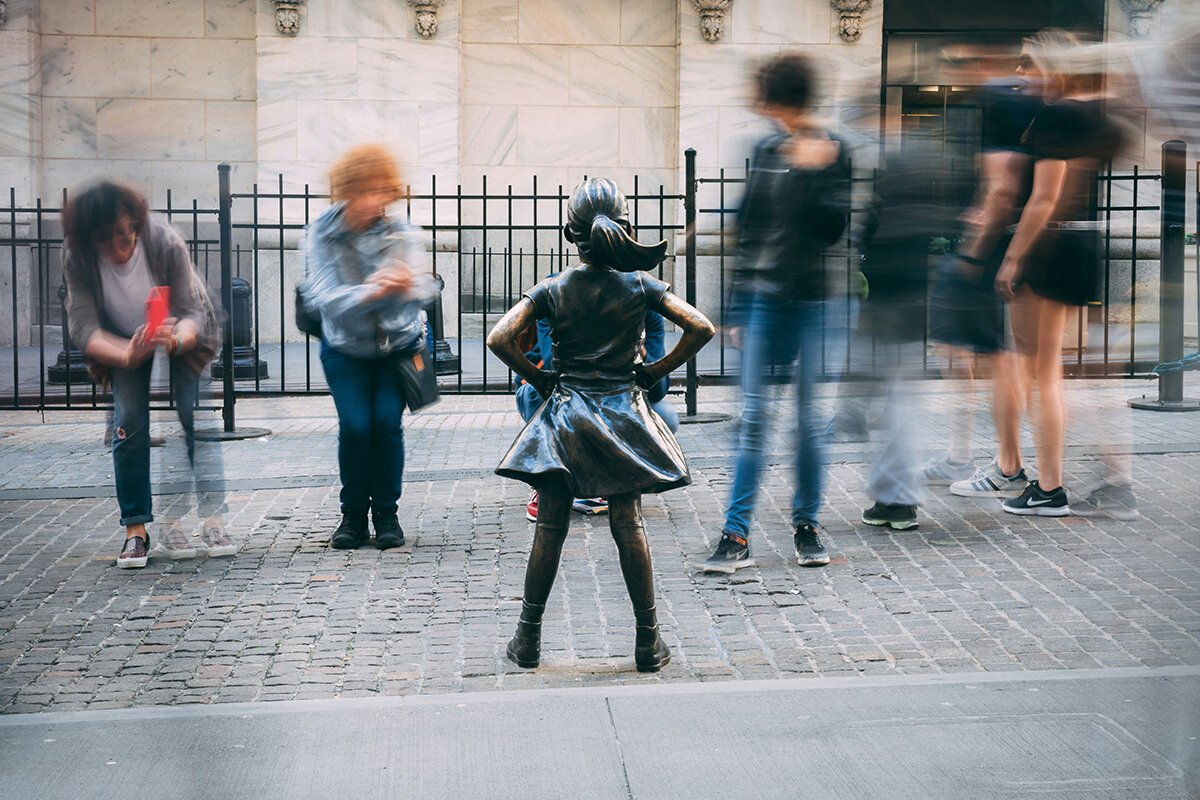 The Fearless Girl (©Christian Lendl)