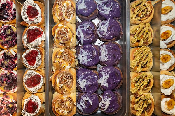 Sunday Morning Cinnamon Rolls Display by Jeremiah Dalmacio